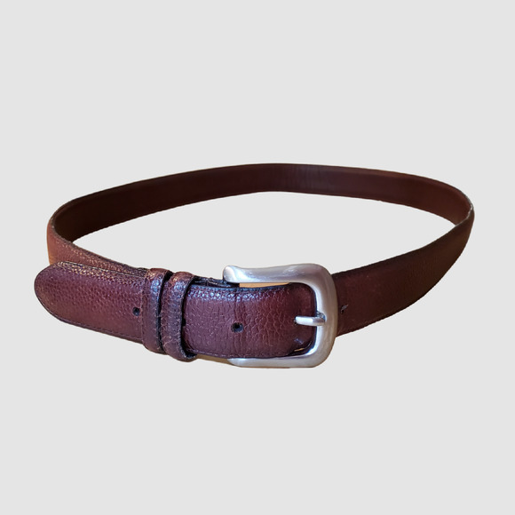 Arden Leather Company Italian Leather Belt 40 - Picture 2 of 7